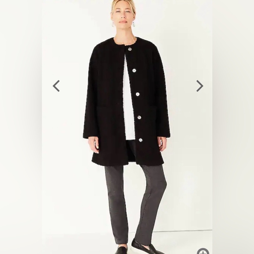 Pure JJill Cozy Teddy Coat